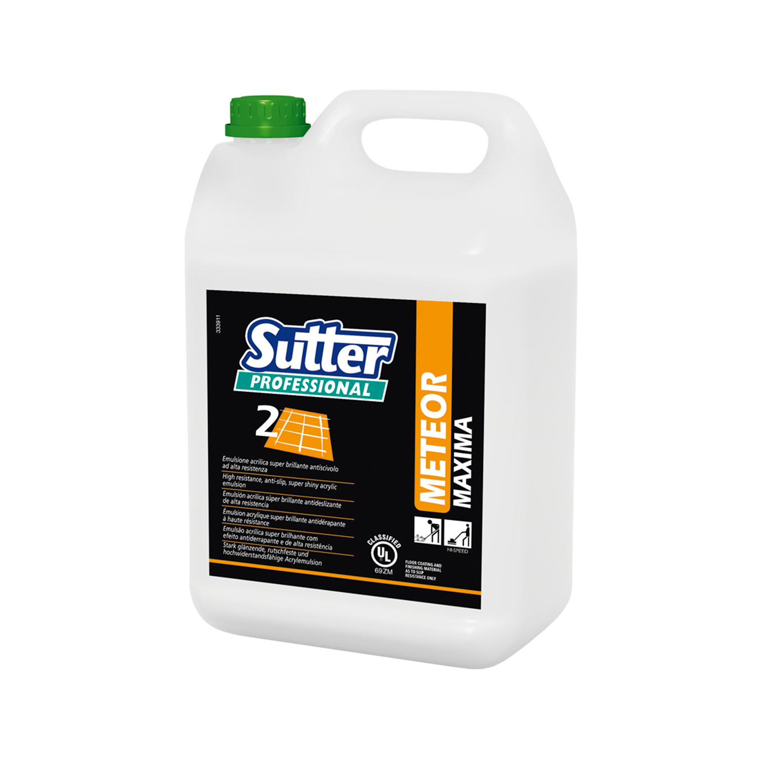 Sutter Meteor Maxima 5Kg - Cera Acrílica Super Brilhante