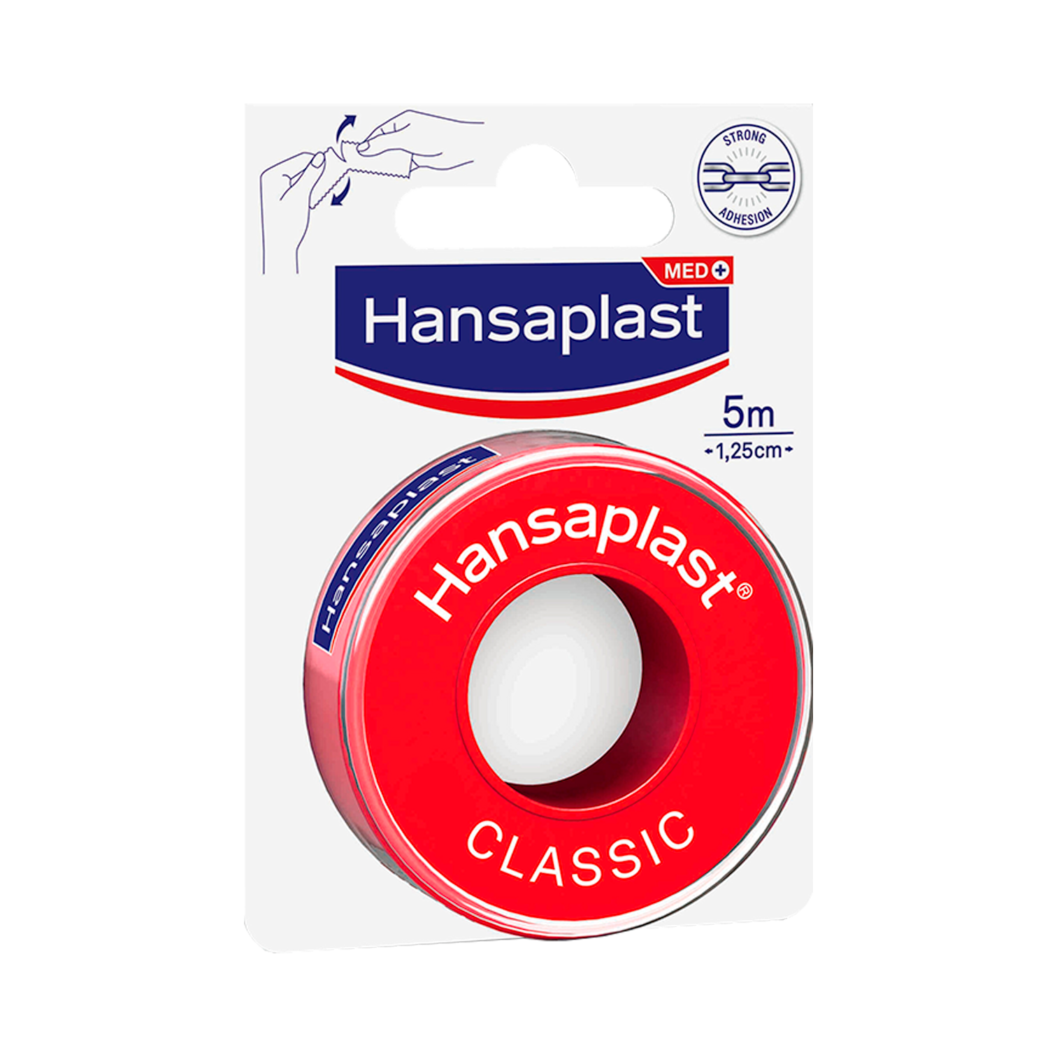 Hansaplast Adesivo Clássico 5m x 1,25cm