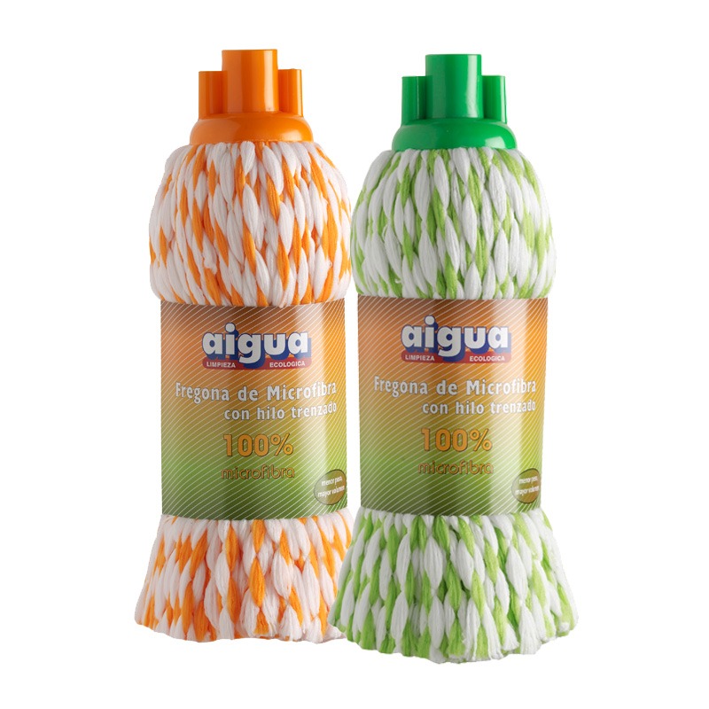 Esfregona Microfibras Trançada Bicolor 120g - Image 3