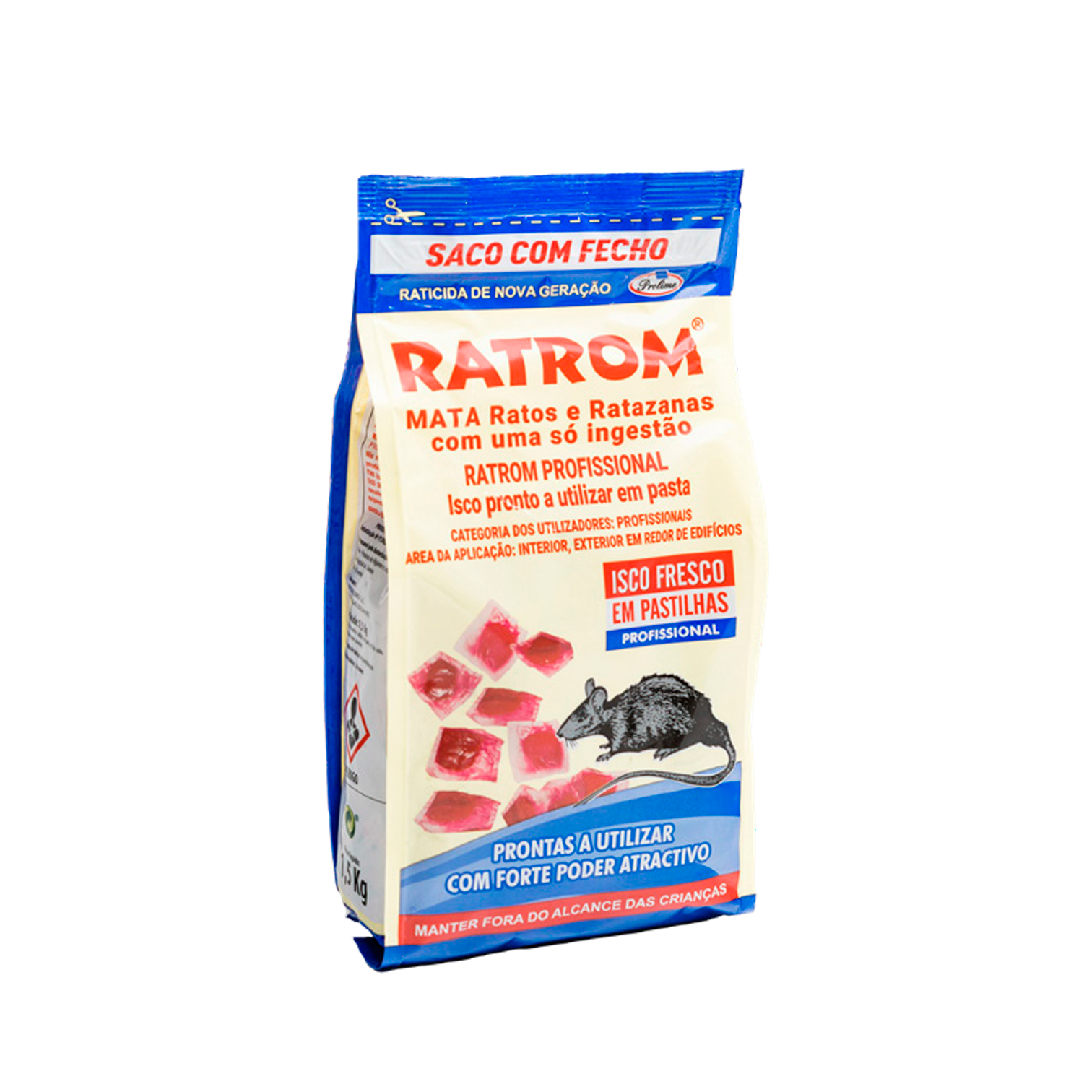 Ratrom Isco Fresco Profissional 1,5kg
