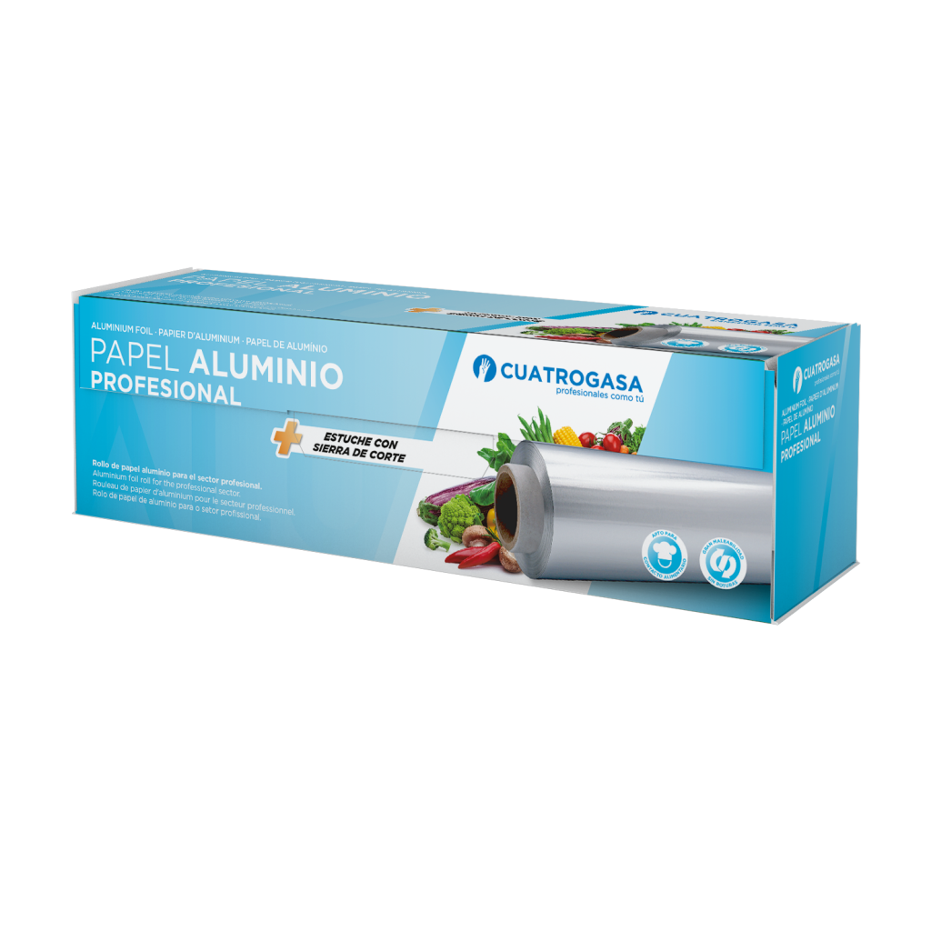 Rolo de Alumínio 30cm x 300m - Mundo Limpo