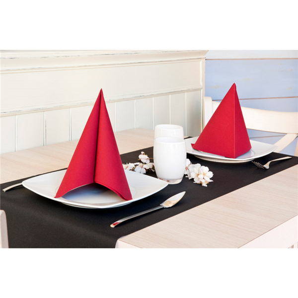 Rolo Tête-à-Tête Preto - Pré-Cortado 120cm - Airlaid - Image 2