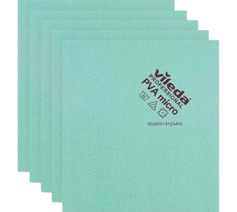 Pano PVAmicro Verde – Pack de 5 panos