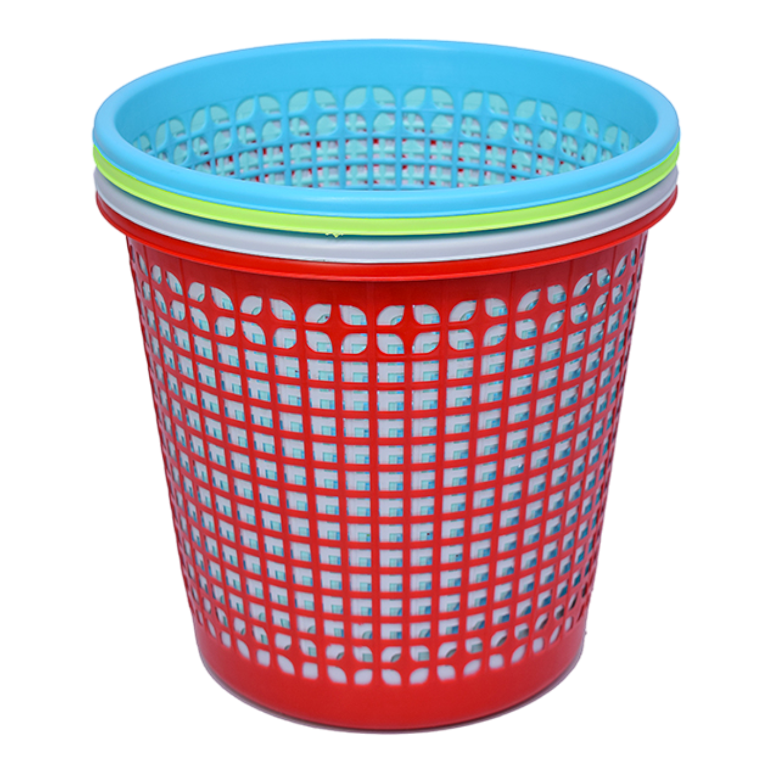 Cesto de Papéis 10l - Cores Diversas - Rena Fun
