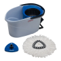 Kit UltraSpin Vileda - Balde 12l com Pedal + Mopa de Microfibras