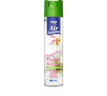 Romar Ambientador Spray Flores Brancas 300ml
