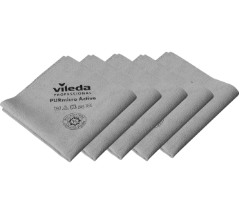 Pano PURmicro Active Cinzento – Pack de 5 panos