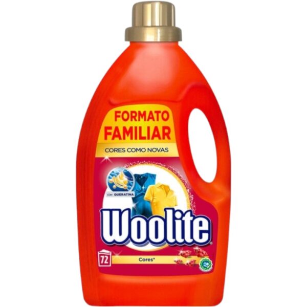 Woolite Detergente Cores 72 Doses