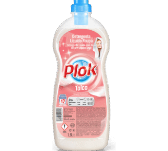 Plok Detergente Roupa Talco 1.5Lt – 42 Doses