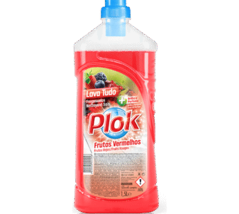 Plok Lava Tudo Frutos Vermelhos 1.5Lt