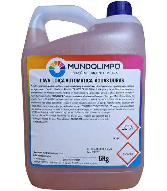 Mundo Limpo Loiça Automático - Águas Duras 6Kg