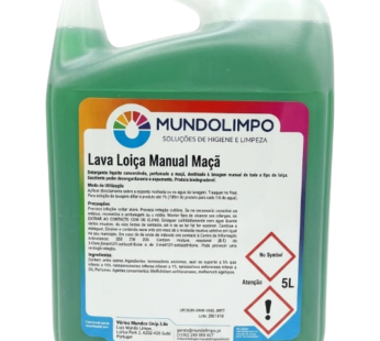 Mundo Limpo Loiça Manual Super Verde Maçã 5Lt